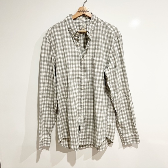 J. Crew NWT Stretch Secret Wash shirt in organic cotton gingham - Picture 3 of 9